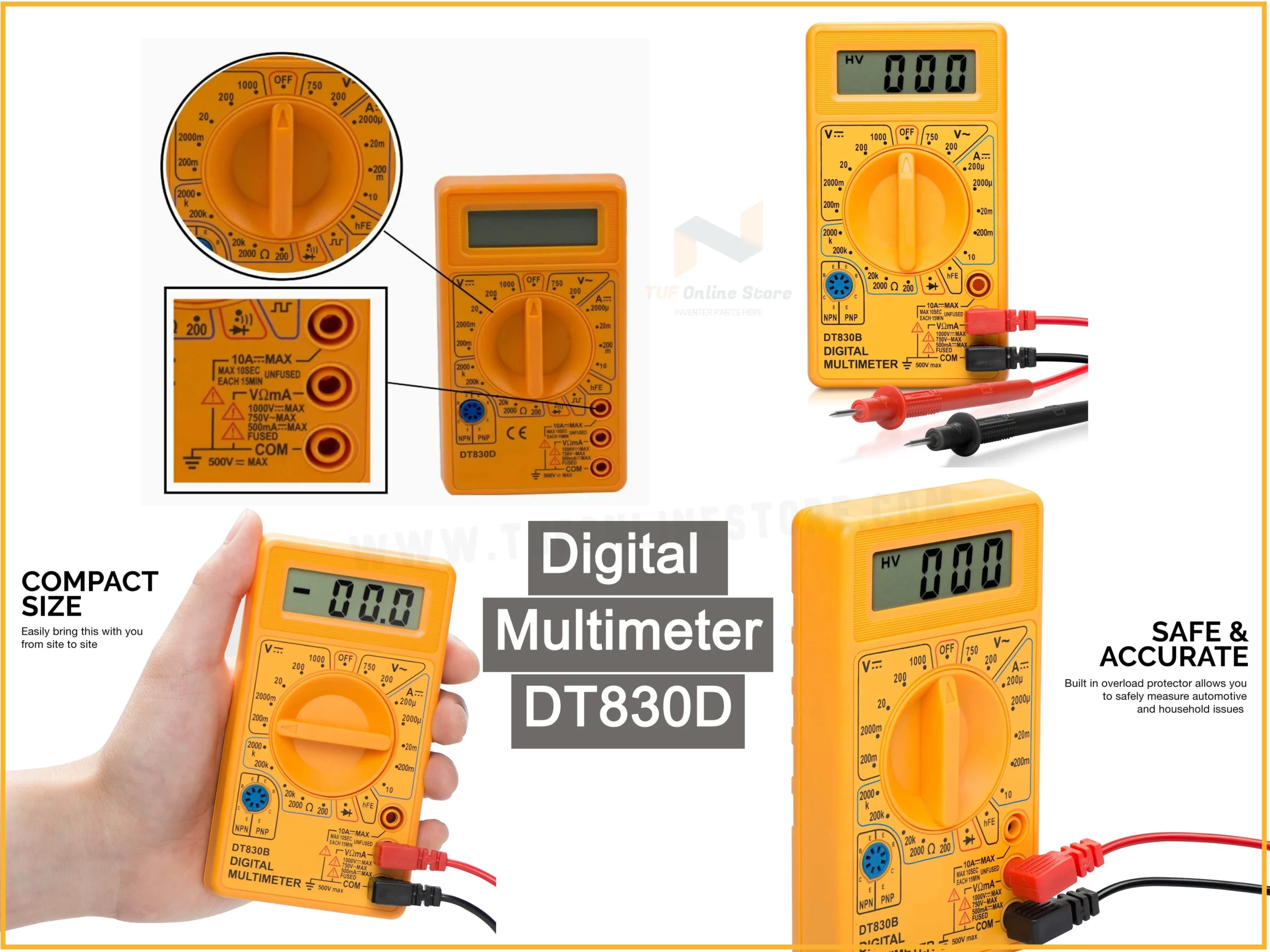 BREADBOARD%20TEMEL%20ELEKTRONİK%20SETİ%20+DT830D%20MULTİMETRE%20+%20YANKESKİ