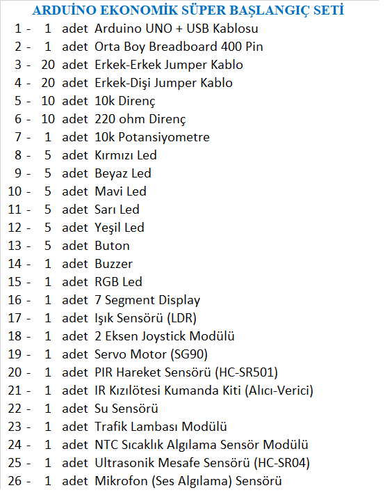 ARDUİNO%20EKONOMİK%20SÜPER%20BAŞLANGIÇ%20SETİ