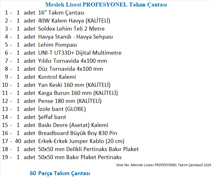 Meslek%20Lisesi%20PROFESYONEL%20Takım%20Çantası